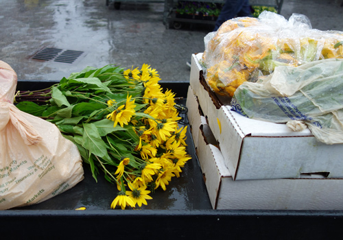 Chefs come with serious transportation, no over-the-shoulder bag for them.