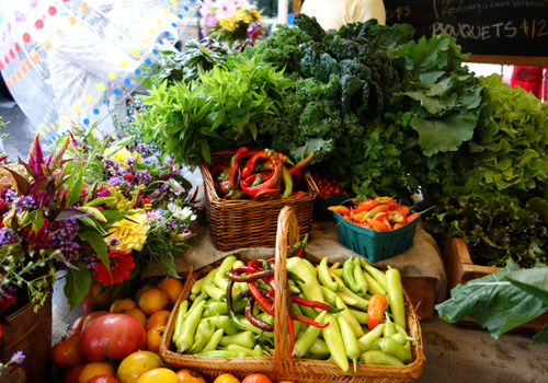 You can count on the Queens County Farm Museum stand at Union Square Greenmarket to have pristine produce and friendly folks. Time for another bike ride out to the farm—we hear an Octoberfest dinner is coming up soon.